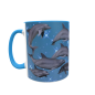 Mobile Preview: Delfine Blau - Zwei-Farben Tasse