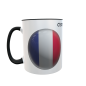 Preview: Frankreich Tasse mit Spruch - Zwei-Farben Tasse