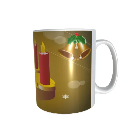 Adventskranz Glocken