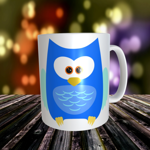 Blaue Eule