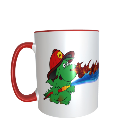 Drache Feuerwehr