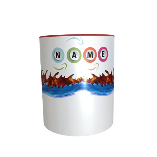 Drache Feuerwehr Name oben