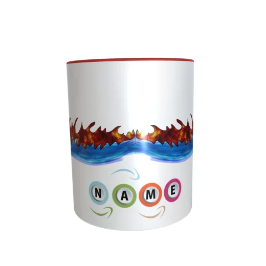 Drache Feuerwehr Name unten