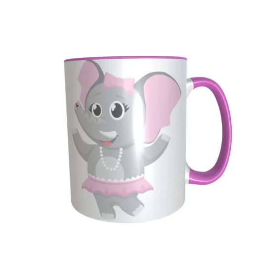 Zwei-Farben Tasse - BallerinaFant