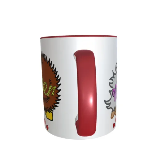 Namens Tasse Igel Paar