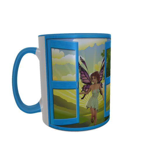Elfe am Fenster