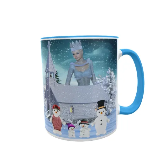 Eisprinzessin - Zwei-Farben Tasse Eisprinzessin - Zwei-Farben Tasse