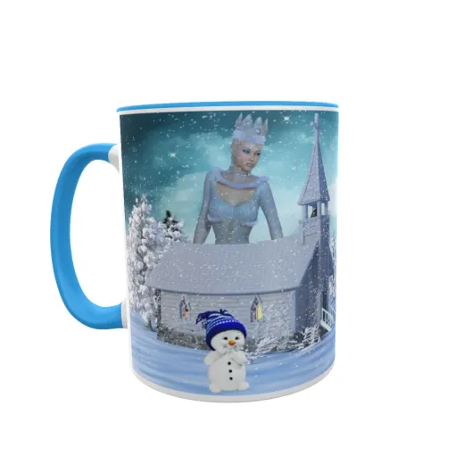 Eisprinzessin - Zwei-Farben Tasse