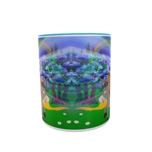 Stadt Musikanten - Zwei-Farben Tasse