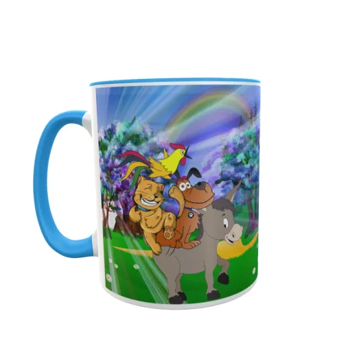 Stadt Musikanten - Zwei-Farben Tasse