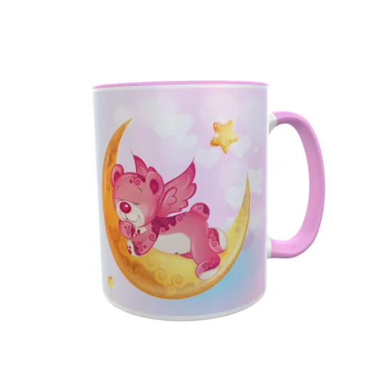 Träumender Bär - Zwei-Farben Tasse Träumender Bär - Zwei-Farben Tasse