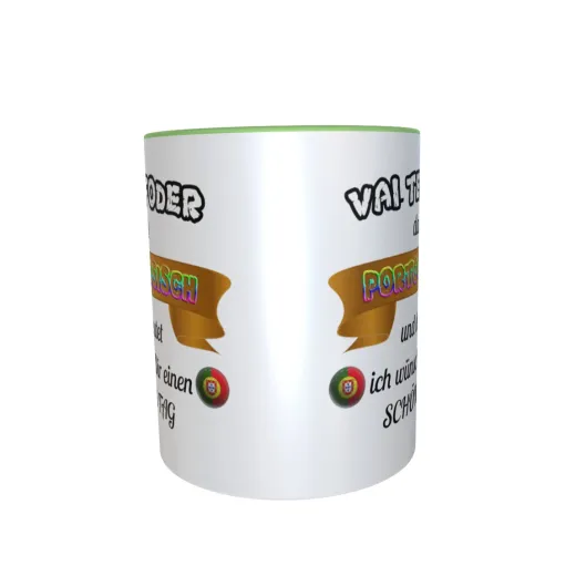 Vai-te foder das ist Portugisisch und bedeutet ich wünsche dir einen schönen tag