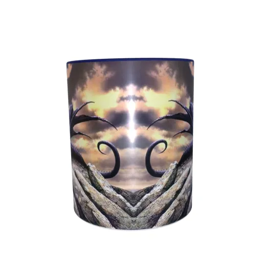 Drache - Zwei-Farben Tasse