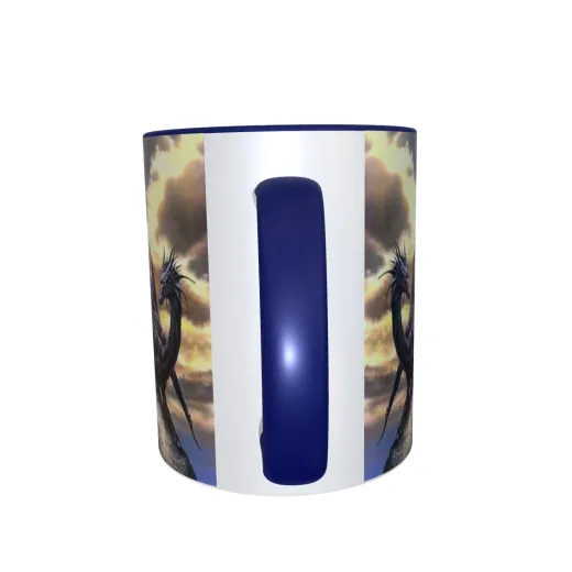 Drache - Zwei-Farben Tasse