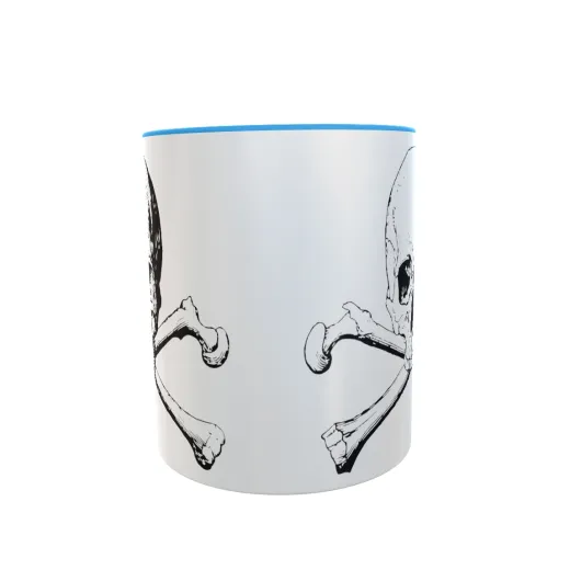Totenköpfe - Zwei-Farben Tasse