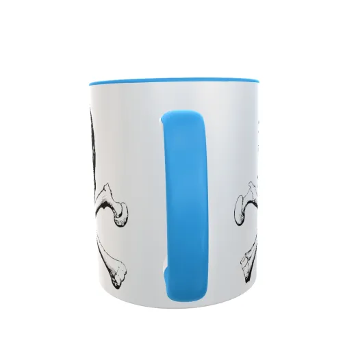 Totenköpfe - Zwei-Farben Tasse