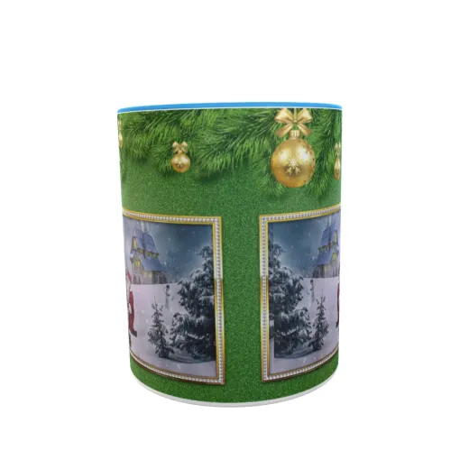 Eisbär und Weihnachtsmann