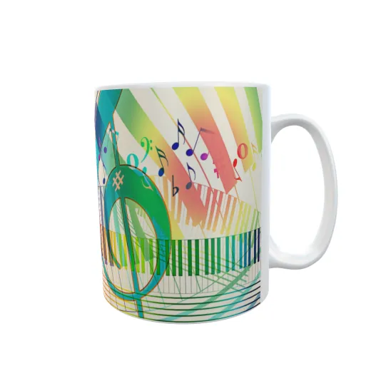 Musik - Zwei-Farben Tasse