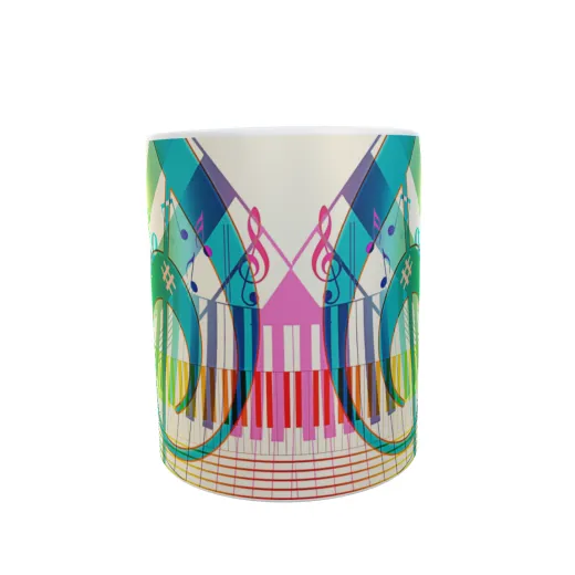 Musik - Zwei-Farben Tasse