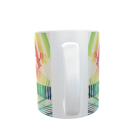 Musik - Zwei-Farben Tasse