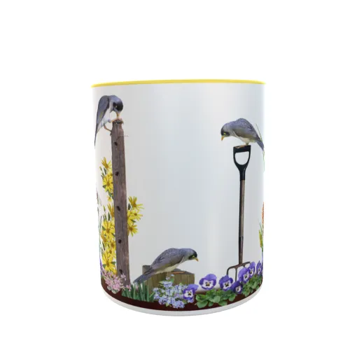 Frühling 2 - Zwei-Farben Tasse