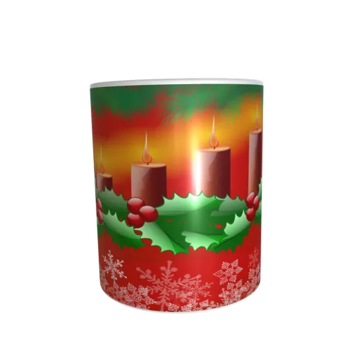 Advents Kerzen Kugeln