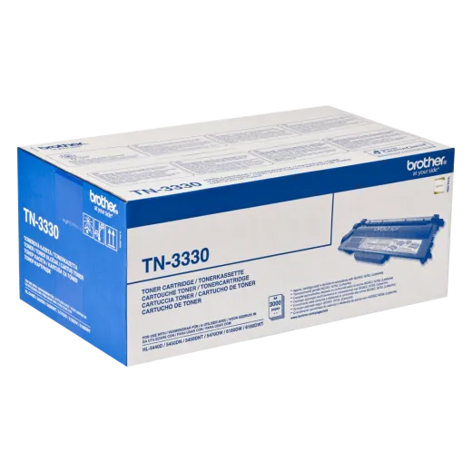 Original Brother TN-3330 Tonerkartusche Schwarz für 3.000 Seiten - NEU