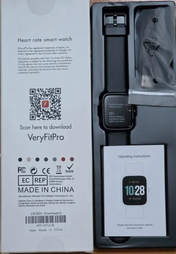 Smart Watch Lifebee Schwarz - Neu Smart Watch Lifebee Schwarz - Neu