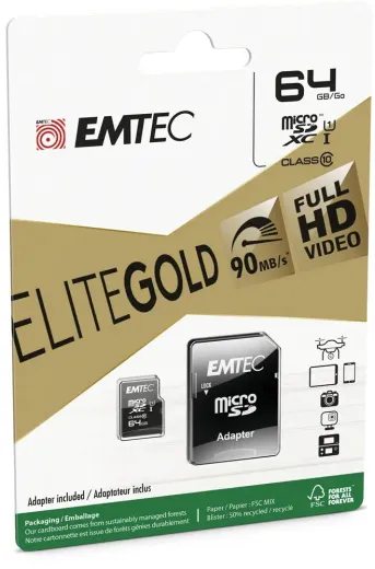 Emtec Elite Gold microSDXC 64GB Class 10 Neu Emtec Elite Gold microSDXC 64GB Class 10 Neu