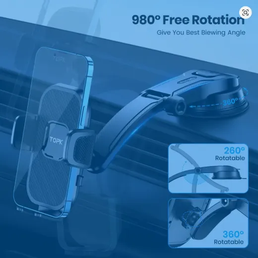 TOPK Car Phone Holder