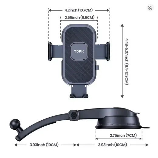TOPK Car Phone Holder