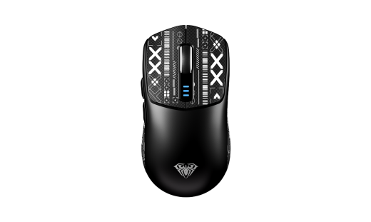 AULA SC580 Gaming Maus Kabellos,2.4GHz/USB-C/BT Wireless Gaming Mouse,12000DPI,6 Programmierbare Tasten,Kabellose Maus für PC/MAC Gamer