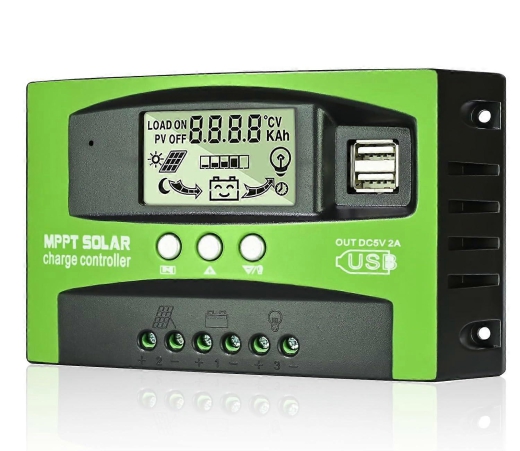 MPPT 60A Solar Laderegler 12V 24V Automatisch Solarregler