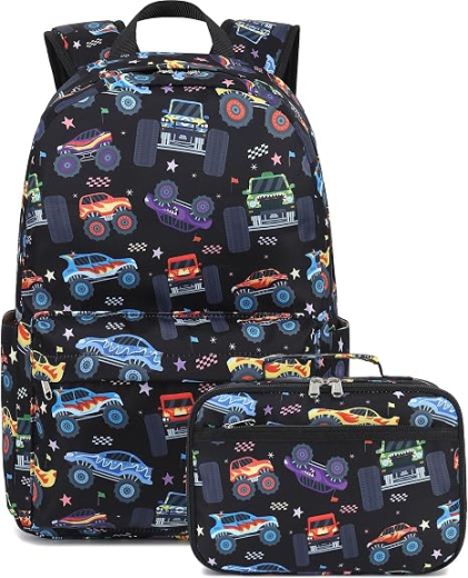 LEDAOU Jungen Kinder Rucksack Kinder Rucksack (2 Stück)