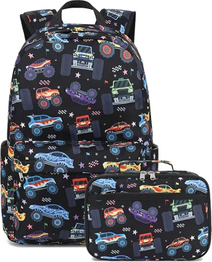 LEDAOU Jungen Kinder Rucksack Kinder Rucksack (2 Stück) LEDAOU Jungen Kinder Rucksack Kinder Rucksack (2 Stück)