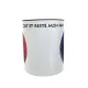 Frankreich Tasse mit Spruch - Zwei-Farben Tasse