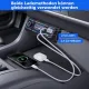 RDS Autoradio Bluetooth, 1 DIN Autoradio mit Type-C, 2 USB und RGB-Licht