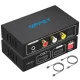 VEDINDUST HDMI Audio Extractor 4K30Hz HDMI Optisch Splitter Adapter