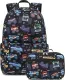 LEDAOU Jungen Kinder Rucksack Kinder Rucksack (2 Stück)