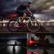 ITSHINY Fahrradlicht - Fahrradlicht USB Aufladbar, StVZO Zulassung Fahrradlampe Aus Aluminium LED, Fahrradbeleuchtung Set Wasserdicht 2 Licht-Modi Frontlicht und Rücklicht Set