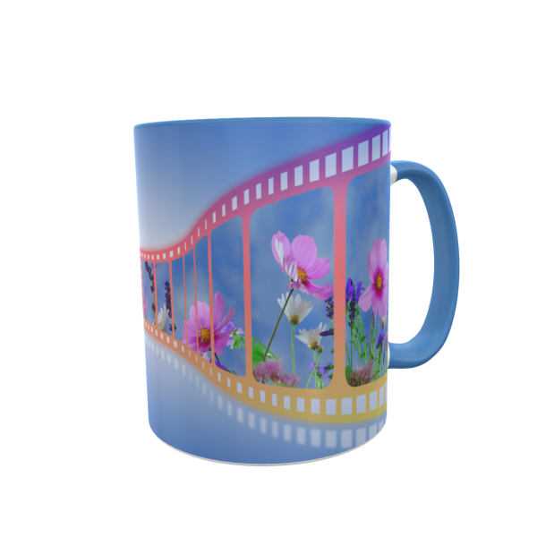 Frühling - Zwei-Farben Tasse