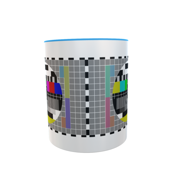 Testbild - Zwei-Farben Tasse