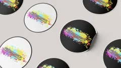 Aufkleber Auswahlmenü