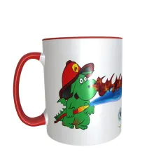 Drache Feuerwehr Name unten