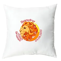 Kissen 40x40cm - Sternzeichen Löwe Mädchen