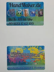 Visitenkarten 8,5 x 5,5 cm 50 Stk.