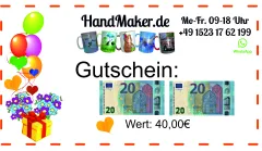 Gutscheincode 40,00€