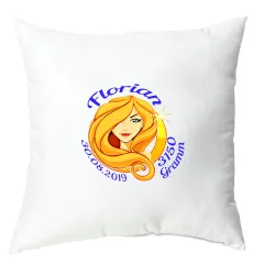 Kissen 40x40cm - Sternzeichen Jungfrau Junge