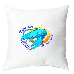 Kissen 40x40cm - Sternzeichen Krebs Junge