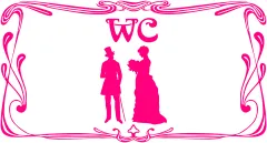 WC 2 40x21cm - Tattoo